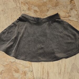Abercrombie & Fitch Gray Skater Mini Skirt Casual